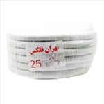 لوله فلکسی سایز25روکشدارسفید